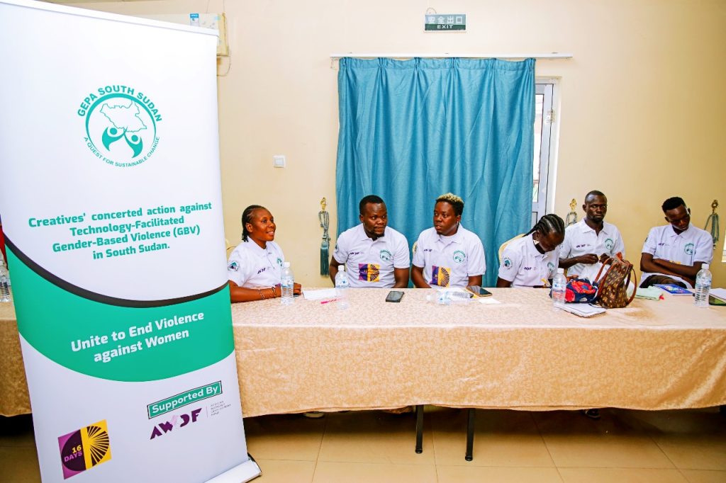 Creatives Concerted Effort Towards Combating Technology Facilitated Gender Based Violence-Tfgbv In South Sudan
