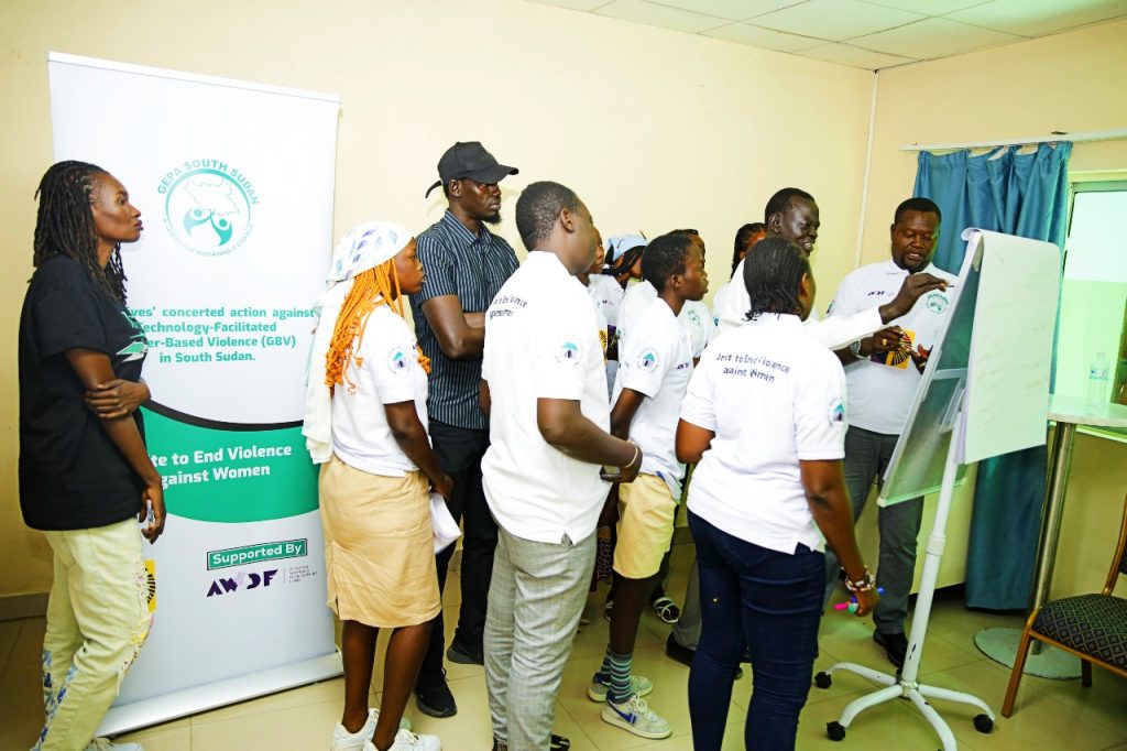Creatives Concerted Effort Towards Combating Technology Facilitated Gender Based Violence-Tfgbv In South Sudan